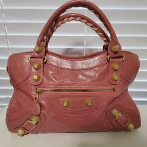 Balenciaga Pink Purse Handbag